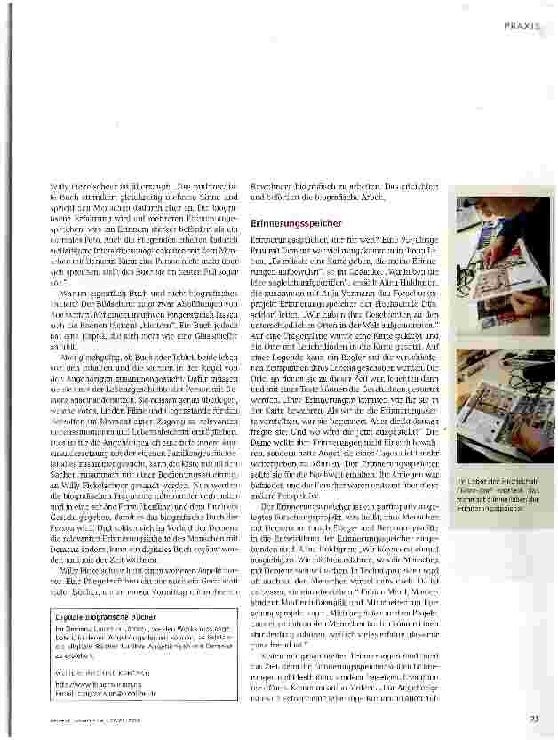 Vorschauseite 3: Biografiearbeit digital