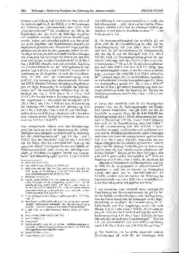 Vorschauseite 4: Rechtliche Prinzipien der Sicherung des Lebensunterhalts nach SGB II, SGB XII und AsylbLG