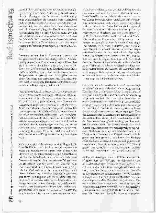 Vorschauseite 6: Direktionsrecht des Arbeitgebers -Berücksichtigung familiärer Belange bei der Verteilung der Arbeitszeit