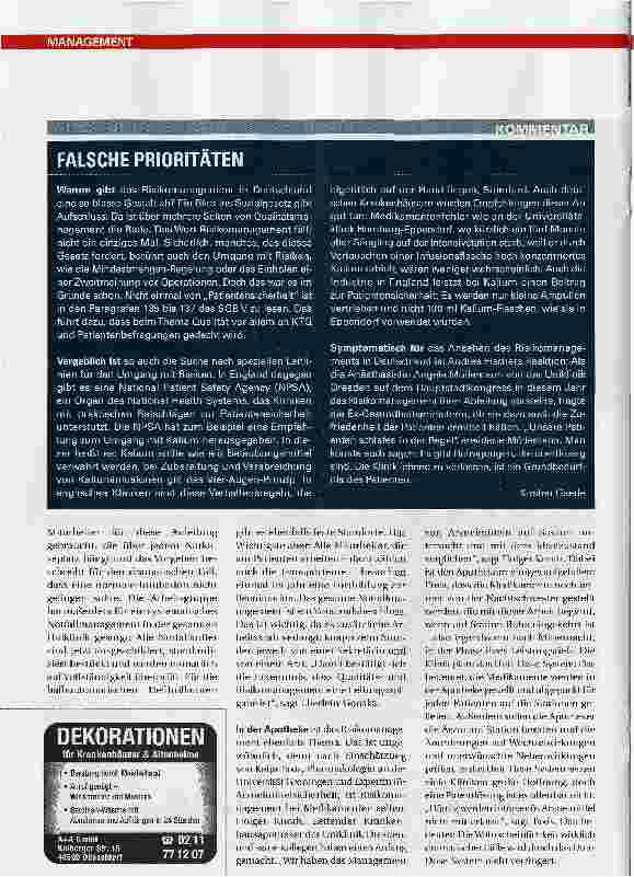 Vorschauseite 3: Mehr als Qualitätsmanagement