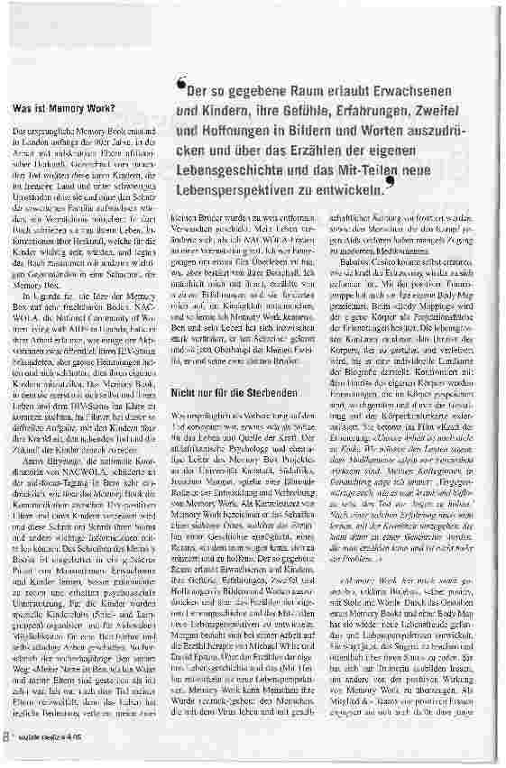 Vorschauseite 2: Ich schreibe dieses Buch für Dich, Assanda, meine Tochter...Memory Work mit HIV/Aidsbetroffenen in Afrika