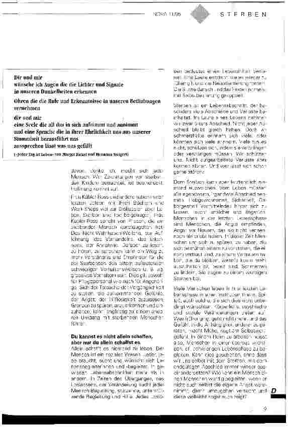 Vorschauseite 2: In Würde Sterbende begleiten