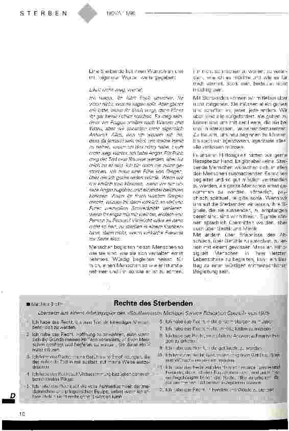 Vorschauseite 3: In Würde Sterbende begleiten
