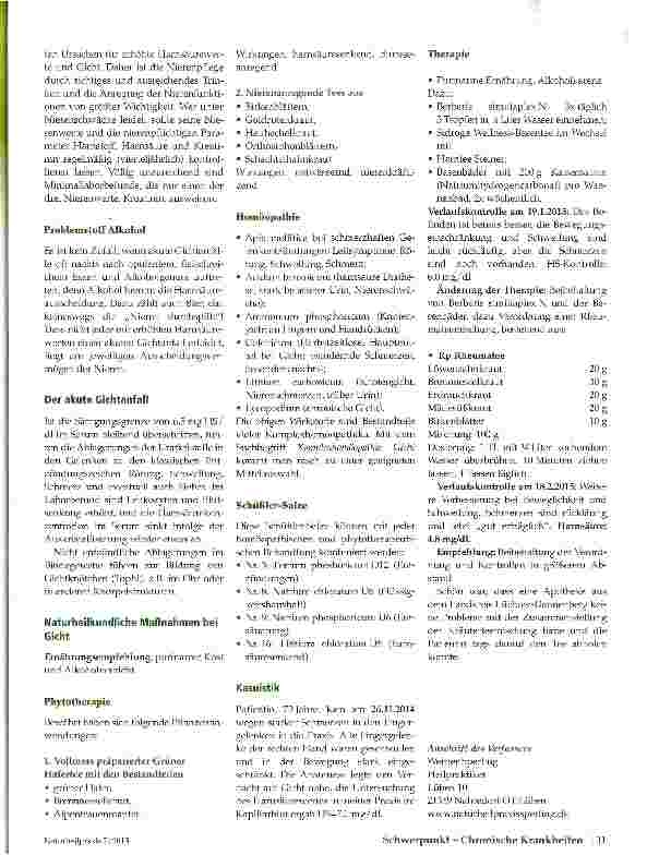 Vorschauseite 2: Gicht- Arthritis urica