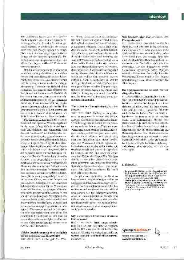Vorschauseite 2: Hautschäden bei Inkontinenz vermeiden