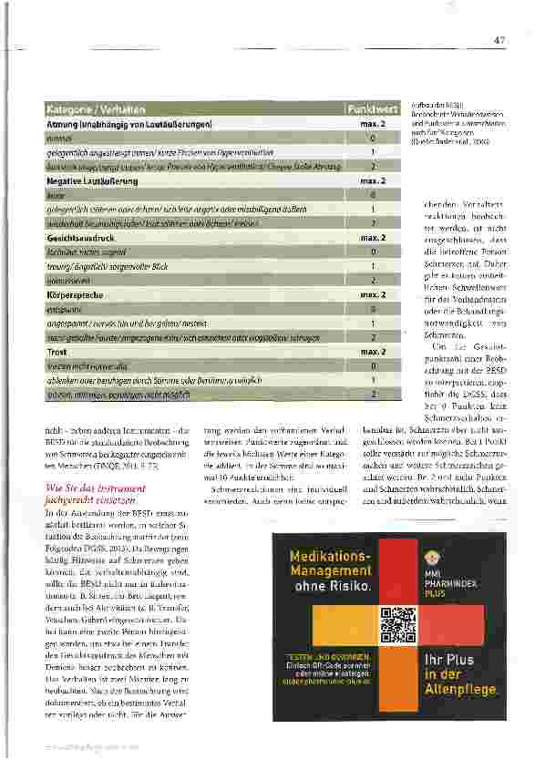 Vorschauseite 2: Schmerz sehen und hören