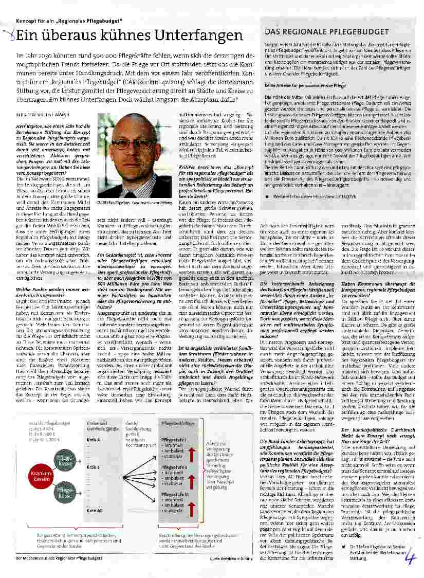 Vorschauseite 1: Ein überaus kühnes Unterfangen
