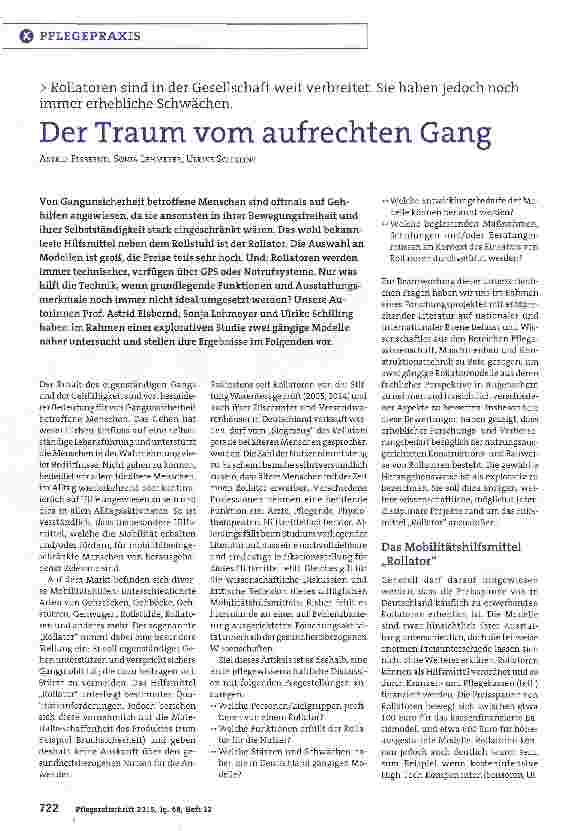 Vorschauseite 1: Der Traum vom aufrechten Gang