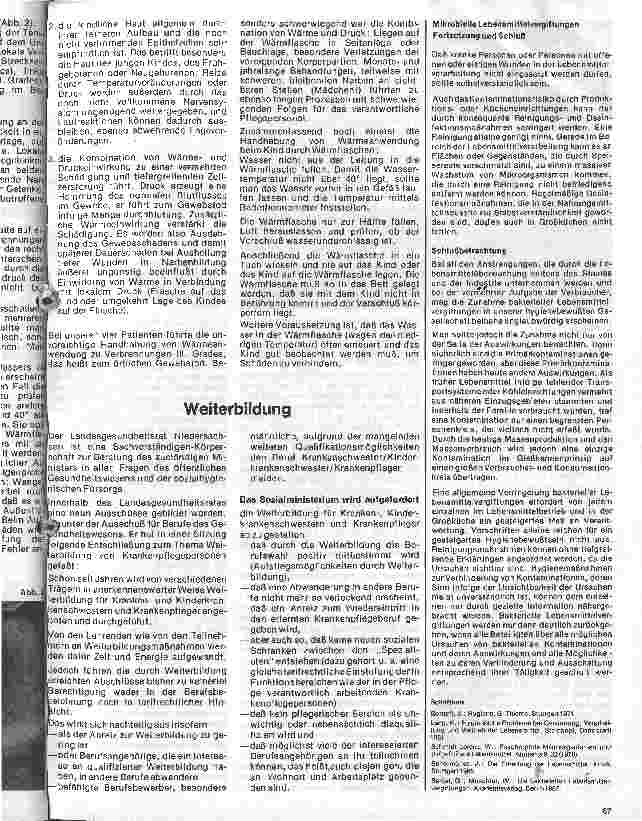 Vorschauseite 2: Verbrennungen durch Wärmflaschen bei Neugeborenen