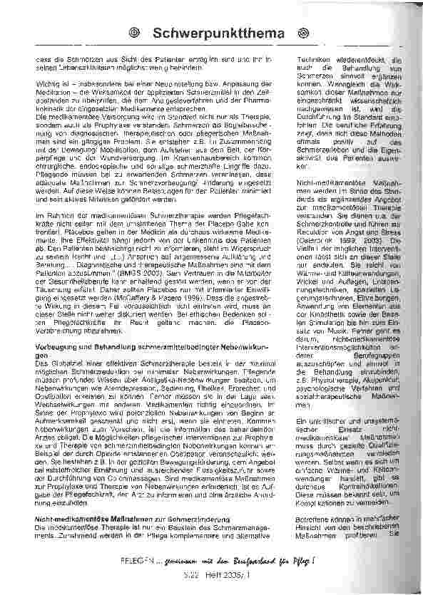 Vorschauseite 6: Ziele, Inhalte, Perspektiven