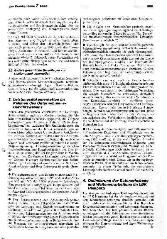 Vorschauseite 6: Leistungsdokumentation im Krankenhaus Bestandsaufnahme und Weiterentwicklung im LBK Hamburg