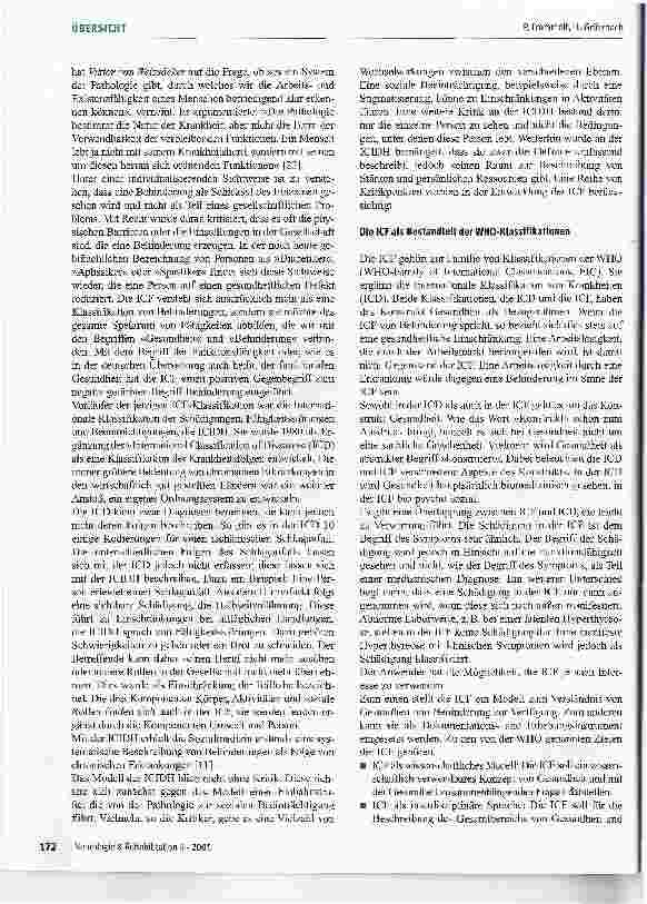 Vorschauseite 2: Einführung der ICF in die Neurorehabilitation