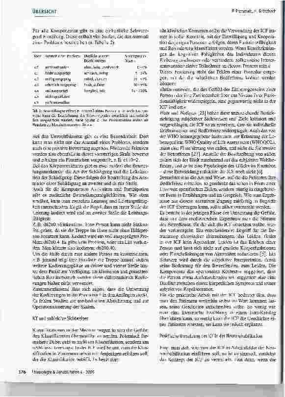 Vorschauseite 6: Einführung der ICF in die Neurorehabilitation