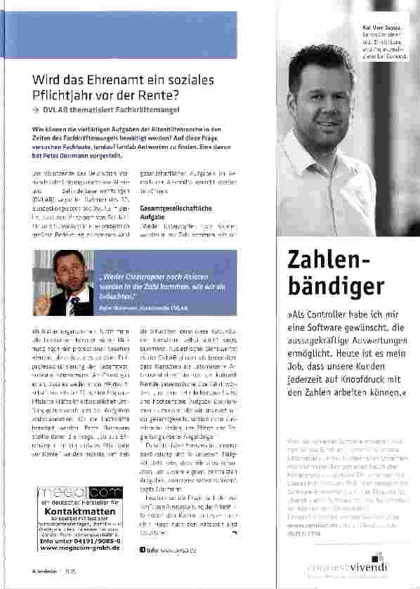 Vorschauseite 1: Wird das Ehrenamt ein soziales Pflichtjahr vor der Rente?