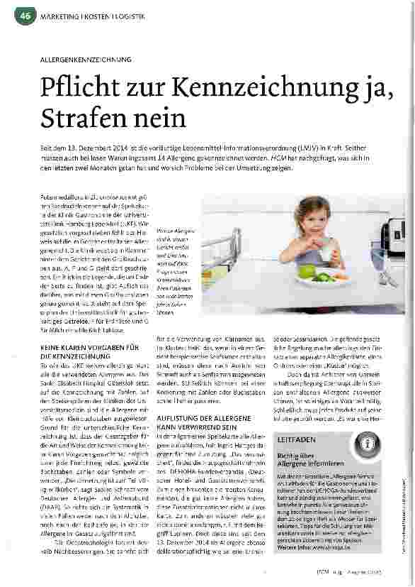 Vorschauseite 1: Pflicht zur Kennzeichnung ja, Strafen nein
