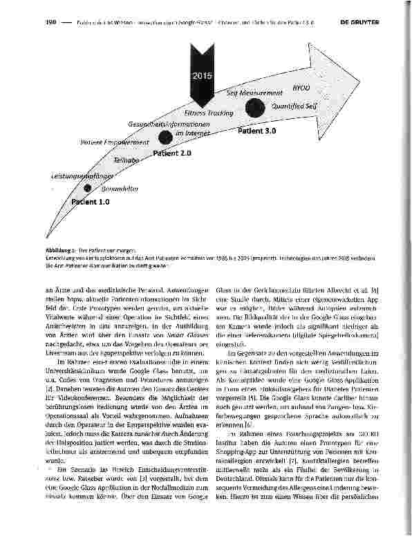 Vorschauseite 2: Innovation durch Google Glass? - Chancen und Hürden für den Patient 3.0