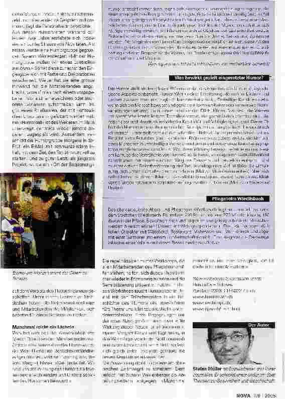 Vorschauseite 2: Wenn ein Lächeln zur Therapie wird