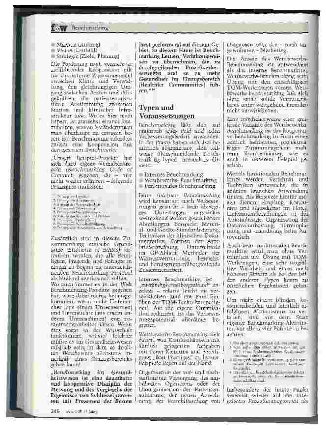 Vorschauseite 3: Benchmarking