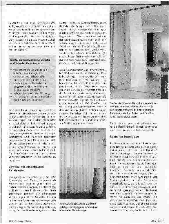 Vorschauseite 2: Intelligente Stoffe. Innovationen im Textilbereich