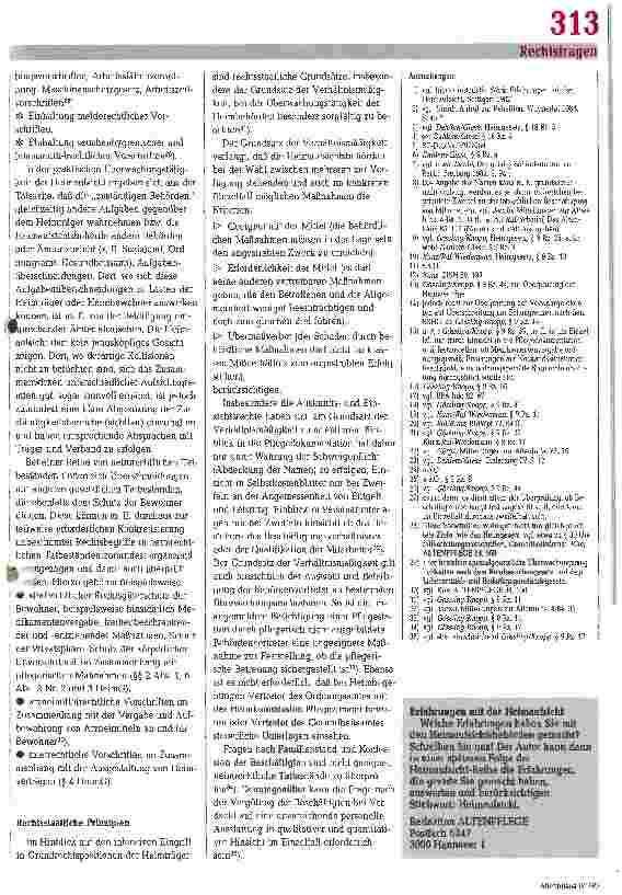 Vorschauseite 4: Aufgaben und Befugnisse zuständiger Behörden Heimaufsicht Teil 1