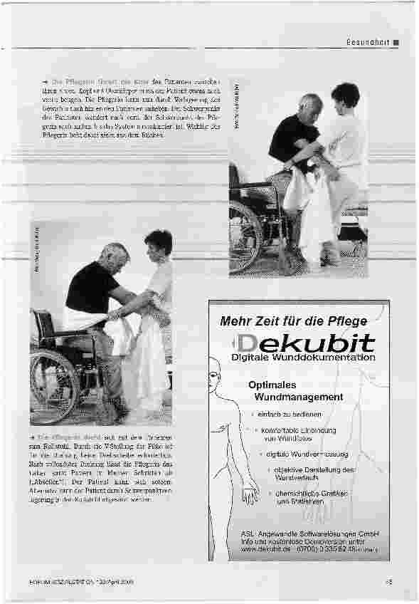 Vorschauseite 4: Wie von Zauberhand - Rückengerechter Patiententransfer, Teil II