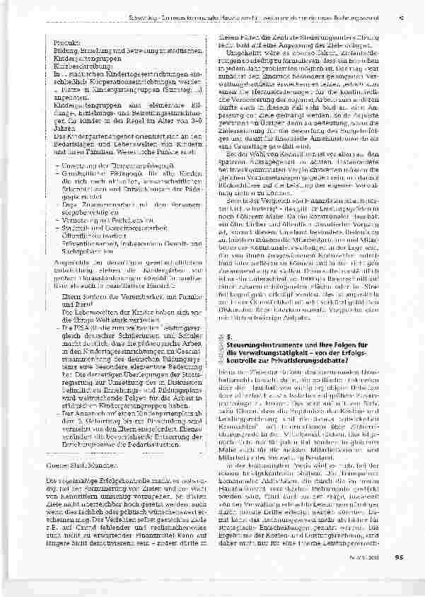 Vorschauseite 4: Ein neues kommunales Haushaltsrecht -Weit mehr als nur ein neues Rechnungswesen!