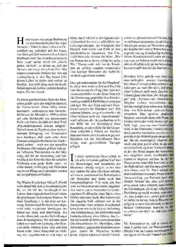 Vorschauseite 2: In jedem Leben bricht Ewigkeit an Gesundheit und Krankheit als Gabe und Aufgabe