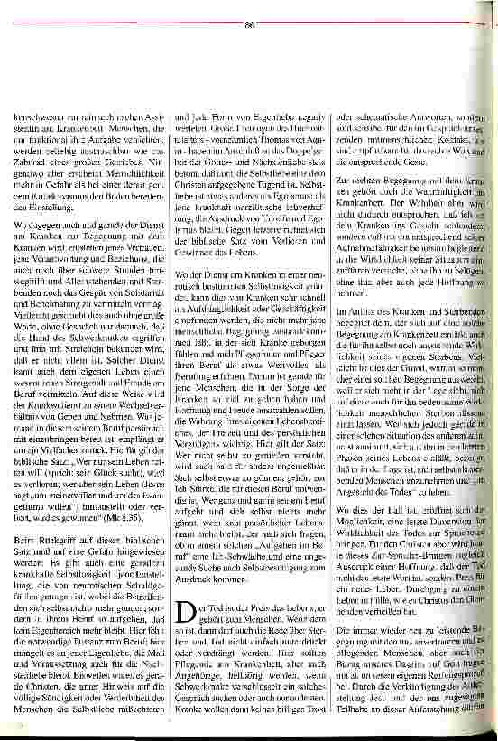 Vorschauseite 6: In jedem Leben bricht Ewigkeit an Gesundheit und Krankheit als Gabe und Aufgabe
