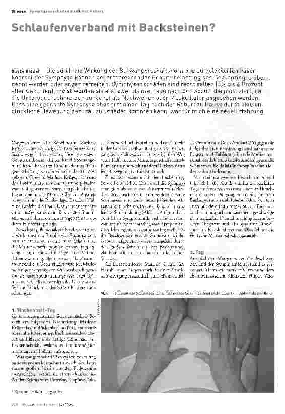 Vorschauseite 1: Schlaufenverband mit Backsteinen?
