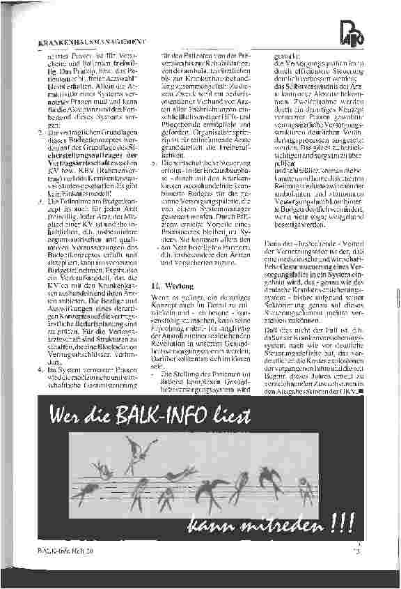 Vorschauseite 4: Klinik & Praxis: Verzahnung der ambulanten und stationären Versorgung