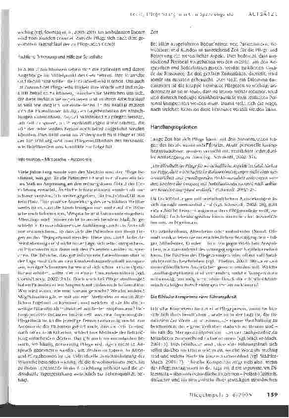 Vorschauseite 5: Pflegemanagement im Spannungsfeld zwischen Ethik und Ökonomie