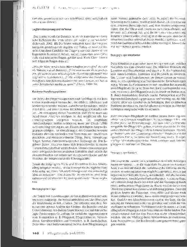 Vorschauseite 6: Pflegemanagement im Spannungsfeld zwischen Ethik und Ökonomie