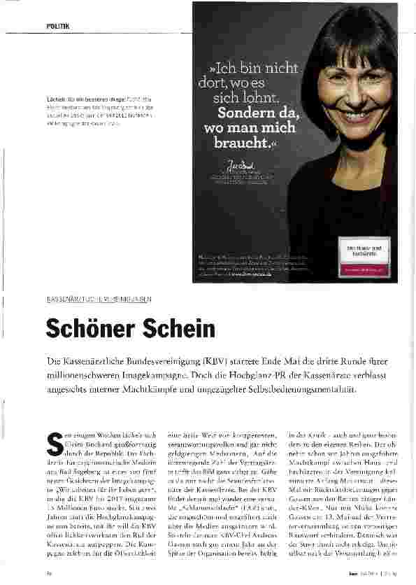Vorschauseite 1: Schöner Schein