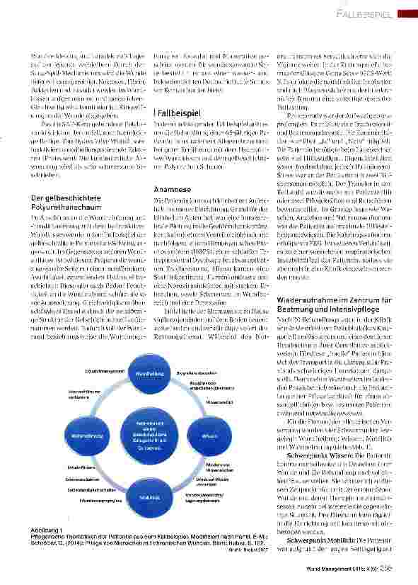 Vorschauseite 2: Schmerzarmes autolytisches Debridement als Mittel der Wahl bei einer multimorbiden, beatmeten Patientin - Ein Fallbericht aus der außerklinischen Beatmung