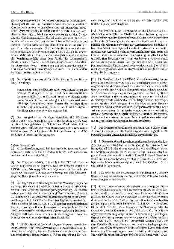 Vorschauseite 2: Verfassungsrecht - Arzneimittelrabatte Arzneimittelrabattgesetz - Verfassungsgemäßheit
