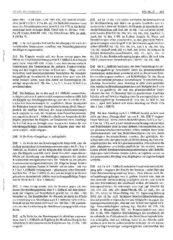 Vorschauseite 3: Verfassungsrecht - Arzneimittelrabatte Arzneimittelrabattgesetz - Verfassungsgemäßheit