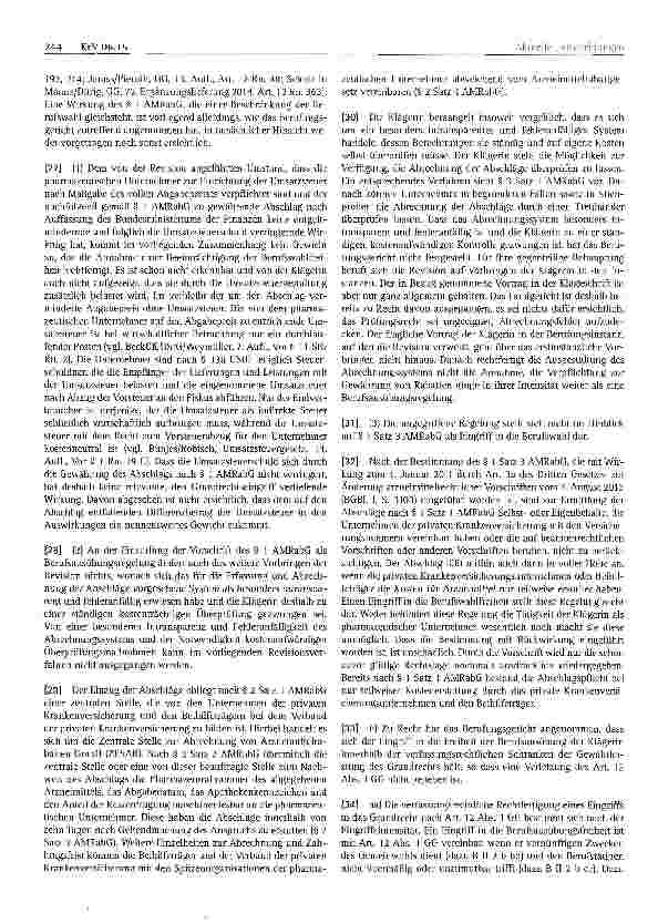 Vorschauseite 4: Verfassungsrecht - Arzneimittelrabatte Arzneimittelrabattgesetz - Verfassungsgemäßheit