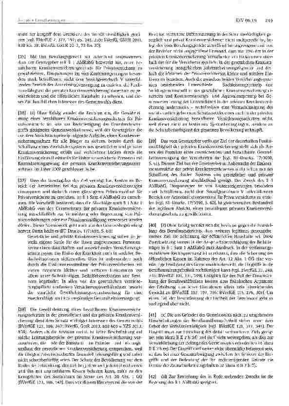 Vorschauseite 5: Verfassungsrecht - Arzneimittelrabatte Arzneimittelrabattgesetz - Verfassungsgemäßheit