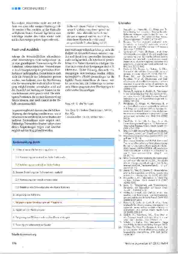 Vorschauseite 4: Ist die Telemedizin kosten effektiv?