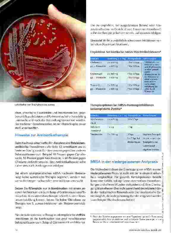 Vorschauseite 3: Ratgeber zur Antibiotikatherapie