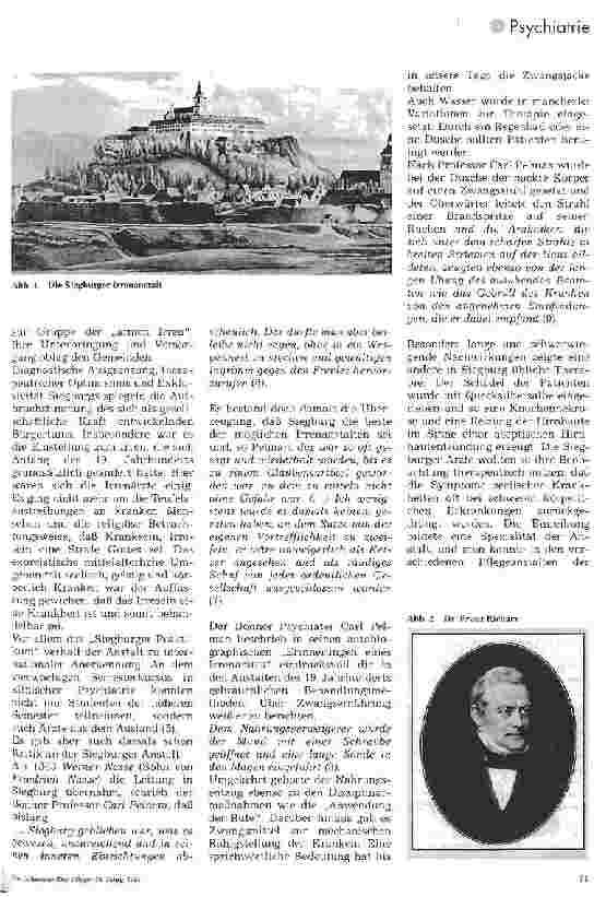Vorschauseite 2: Das Irrenwesen im Rheinland des 19. Jahrhunderts. 1. Teil