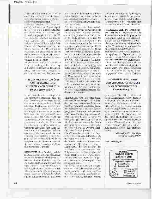 Vorschauseite 3: Expertenstandards und evidenzbasierte Daten