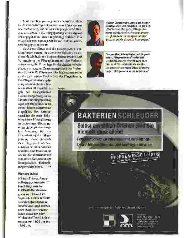 Vorschauseite 4: Pflege nach Maß. Bemessungssystem