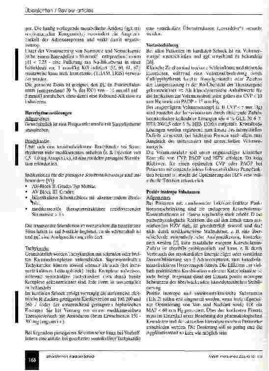 Vorschauseite 6: Kardialer Schock