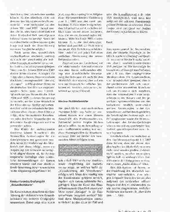 Vorschauseite 4: Morbiditätsorientierter RSA Ja, aber ...