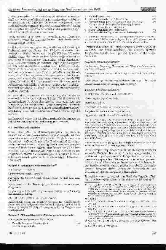 Vorschauseite 5: Auszuübende Tätigkeit, Eingruppierung und Direktionsrecht - eine Bestandsaufnahme anhand der Rechtsprechung des BAG