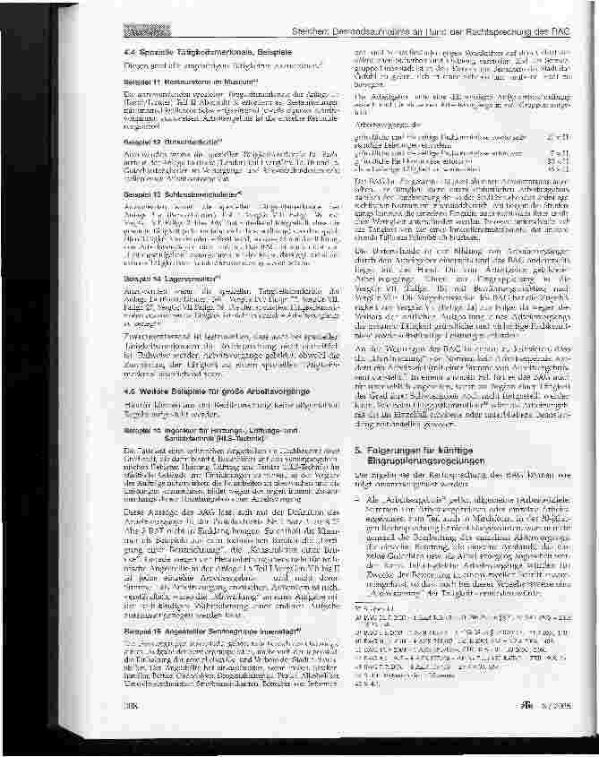 Vorschauseite 6: Auszuübende Tätigkeit, Eingruppierung und Direktionsrecht - eine Bestandsaufnahme anhand der Rechtsprechung des BAG