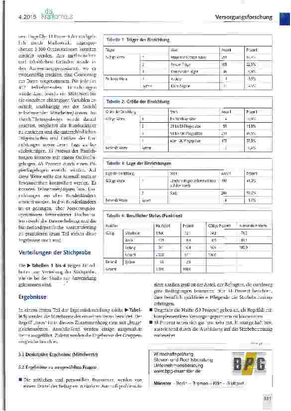 Vorschauseite 2: Sterbesituation in stationären Pflegeeinrichtungen