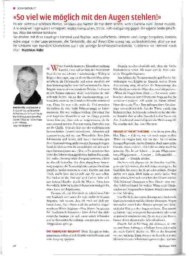 Vorschauseite 1: So viel wie möglich mit den Augen stehlen!