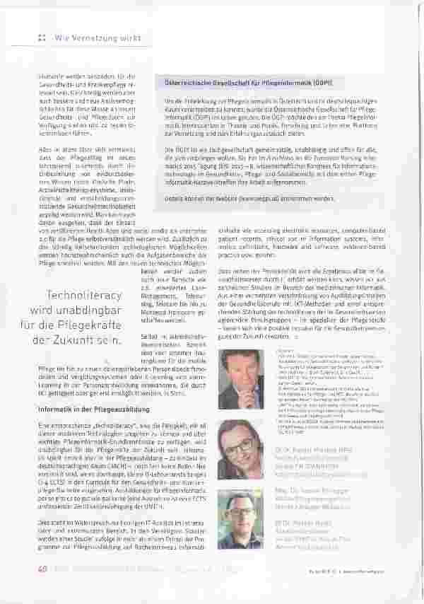 Vorschauseite 2: Pflege und Informatik